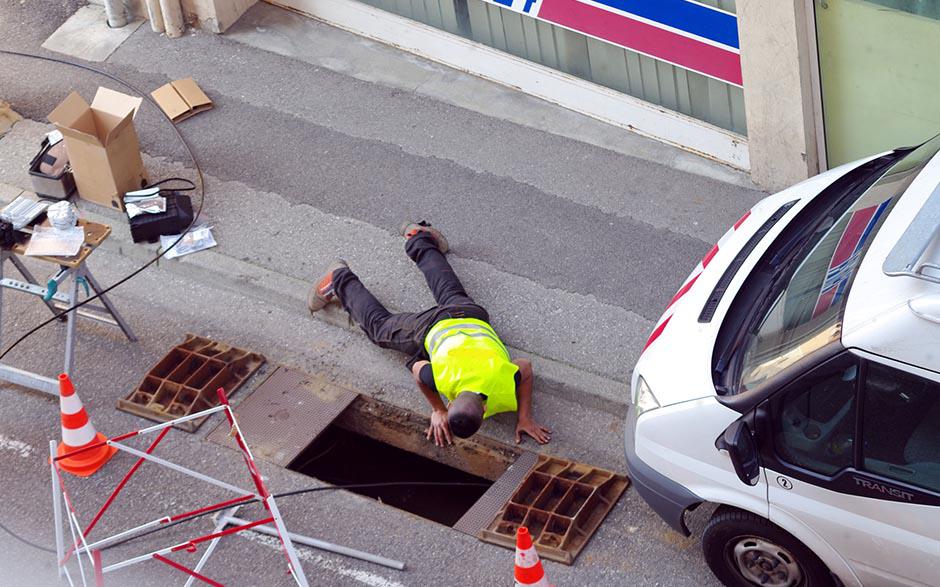 travaux assainissement prix Le Blanc-Mesnil